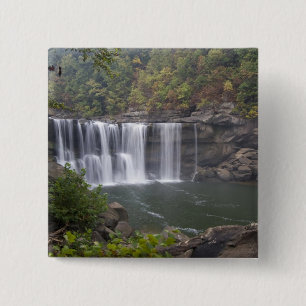 USA - Kentucky. Cumberland Falls am Button