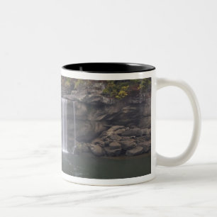 USA - Kentucky. Cumberland Falls auf Zweifarbige Tasse