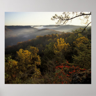 USA, Kentucky Daniel Boone National Forest. Poster