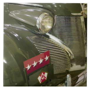 USA, Kentucky, Fort Knox: Patton-Museum Fliese