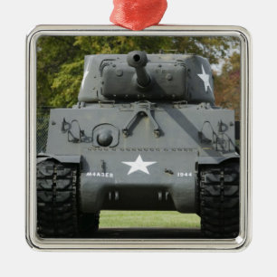 USA, Kentucky, Fort Knox: Patton Museum of Ornament Aus Metall