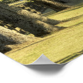 USA, Kentucky, Lexington. von Bäumen gesäumte Fahr Poster (Ecke)