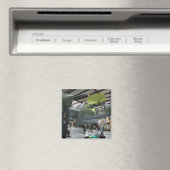 USA, Kentucky, Middlesboro: The Lost Squadron, Magnet (In Situ (Geschirrspüler))