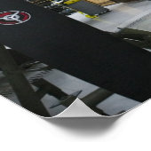 USA, Kentucky, Middlesboro: The Lost Squadron, Poster (Ecke)