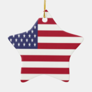 USA KERAMIK ORNAMENT