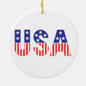 USA KERAMIK ORNAMENT (Hinten)