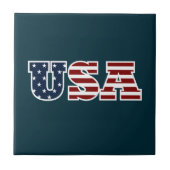 USA Keramik Tile Fliese (Vorderseite)
