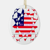USA KERAMIKORNAMENT (Rechts)
