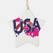USA KERAMIKORNAMENT (Rechts)