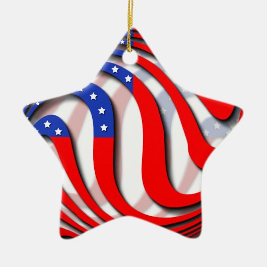 USA KERAMIKORNAMENT (Vorne)