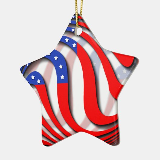 USA KERAMIKORNAMENT (Links)