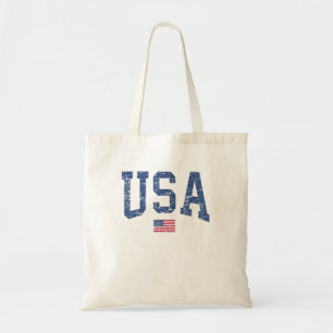 USA Kids Patriotische amerikanische Flagge erschüt Tragetasche