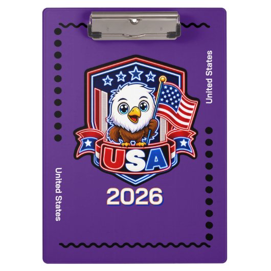 USA Kinder Klemmbrett (Vorderseite)