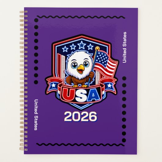 USA Kinder Planer (Vorderseite)