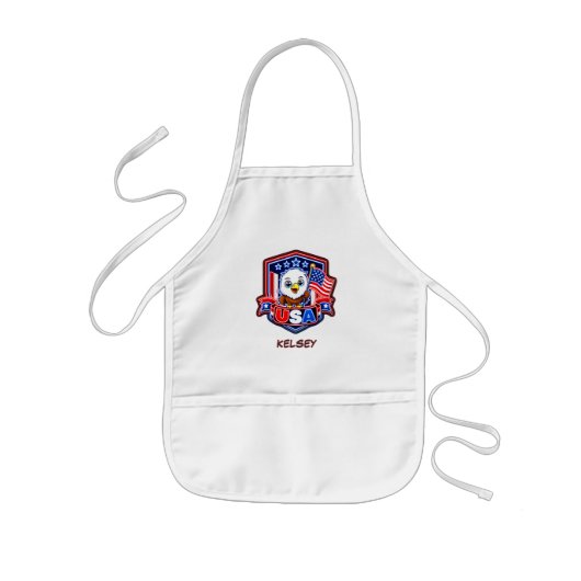 USA KINDERSCHÜRZE (Vorne)