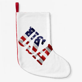 USA KLEINER WEIHNACHTSSTRUMPF