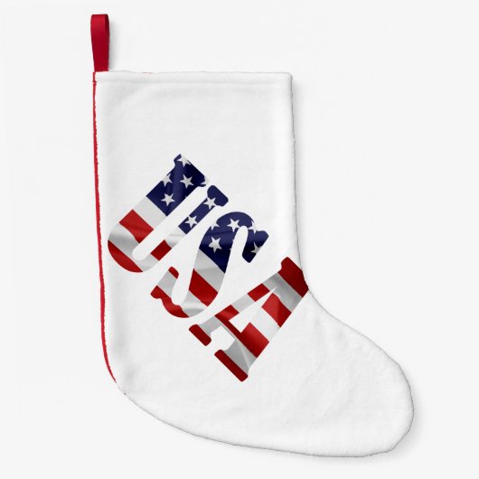 USA KLEINER WEIHNACHTSSTRUMPF (Vorderseite)