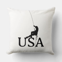 USA-Kletter-Silhouette Minimalistischer Dekor