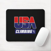Usa-Kletterer Bergkletterer Felsenkletterer Rock C Mousepad (Mit Mouse)