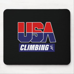 Usa-Kletterer Bergkletterer Felsenkletterer Rock C Mousepad