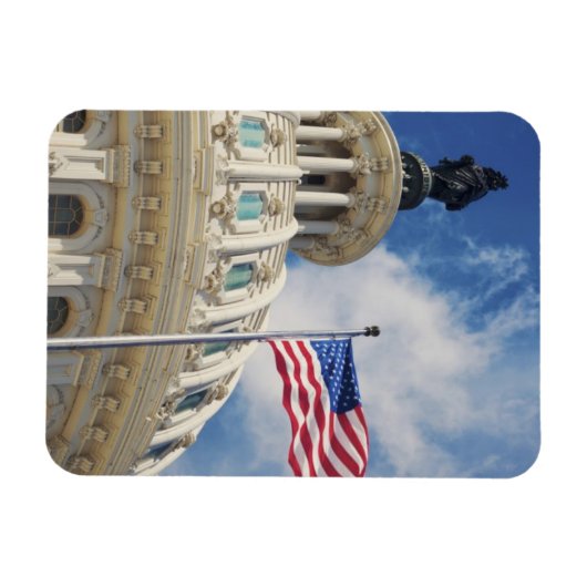 USA, Kolumbien, Washington DC, Hauptstadt Gebäude Magnet (Horizontal)