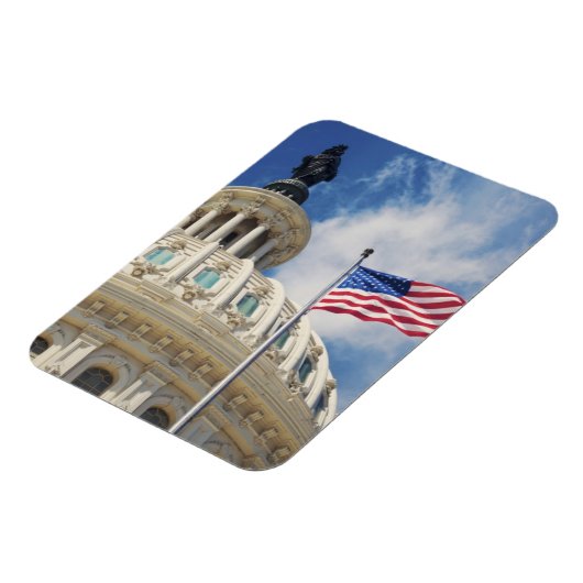 USA, Kolumbien, Washington DC, Hauptstadt Gebäude Magnet (Linke Seite)