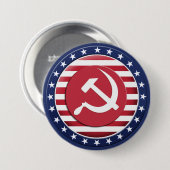 USA-Kommunismus Button (Vorne & Hinten)