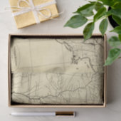 USA-Kontur Seidenpapier (Geschenk)