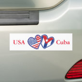 USA Kuba Liebe Hearts Autoaufkleber (Auf Auto)