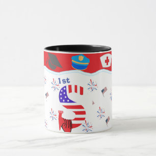 USA LABOR DAY TASSE