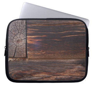 USA, Lachs, Idaho, Blockhütte Laptopschutzhülle