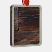 USA, Lachs, Idaho, Blockhütte Ornament Aus Metall (Rechts)