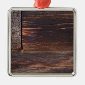 USA, Lachs, Idaho, Blockhütte Ornament Aus Metall (Vorne)