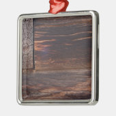 USA, Lachs, Idaho, Blockhütte Ornament Aus Metall (Links)