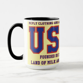 USA Land für Milch und Honig Tasse