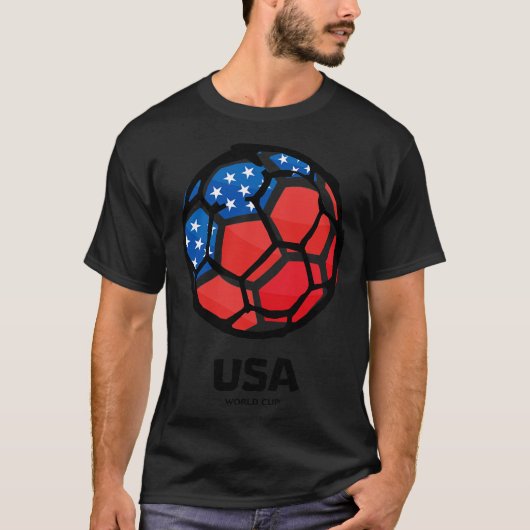 USA Landesflagge T-Shirt (Vorderseite)