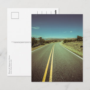 USA-Landschafts-Roadtrip Postkarte