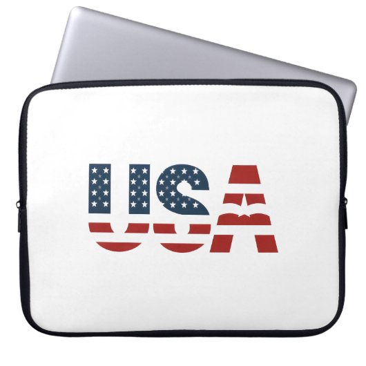 USA. LAPTOPSCHUTZHÜLLE (Vorderseite)