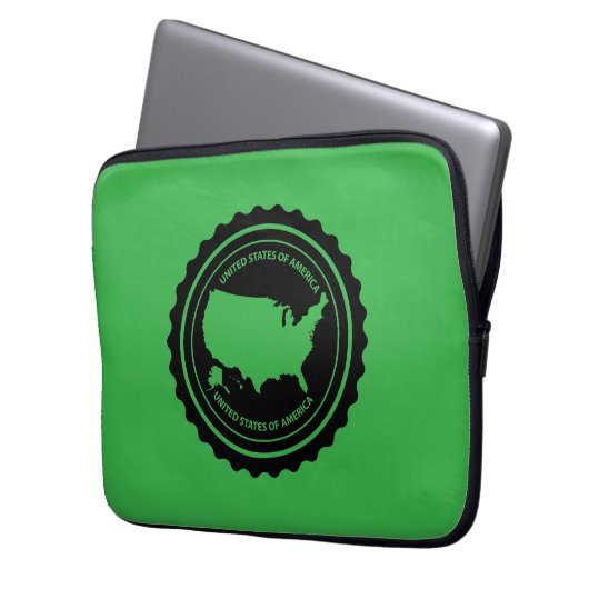 USA LAPTOPSCHUTZHÜLLE (Vorderseite Links)
