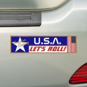 USA Lasst uns fortfahren! Autoaufkleber (Auf Auto)