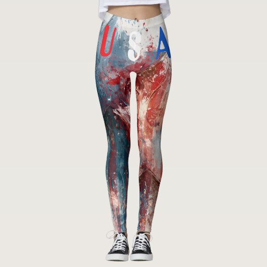 USA-Leggings Leggings (Vorderseite)