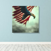 USA LEINWANDDRUCK (Insitu (Holzboden))