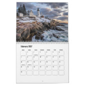 USA Leuchtturm-Kalender Kalender (Feb 2027)
