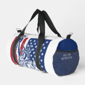 USA Liberty individuelle Name Duffle Bag (Rechte Ecke)