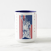 USA Liberty individuelle Name Tasse (Zentrum)