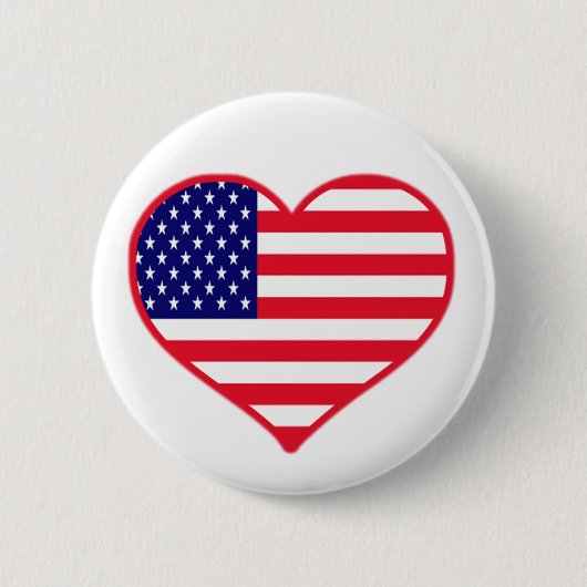 USA-Liebe Button (Vorderseite)