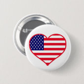USA-Liebe Button (Vorne & Hinten)