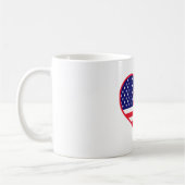 USA-Liebe Kaffeetasse (Links)