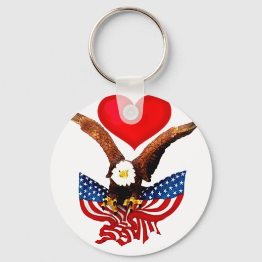 USA Liebe_ Schlüsselanhänger (Vorderseite)
