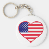 USA-Liebe Schlüsselanhänger (Vorne)
